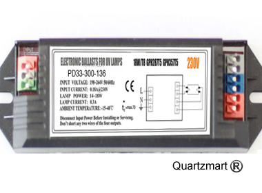 UV ballast 40W, 230V