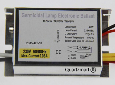 UV ballast 17W, 230V